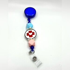 Colorful Nurse Badge Reel